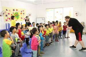 我们的外教老师